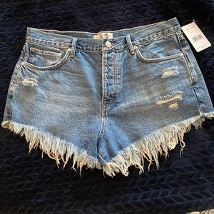 Free People High-Waisted Shorts